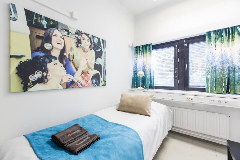 Хостелы Forenom Hostel Vantaa Airport Вантаа-49